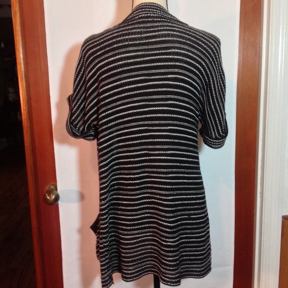 Silence + Noise Draped Open Front Sweater - image 5